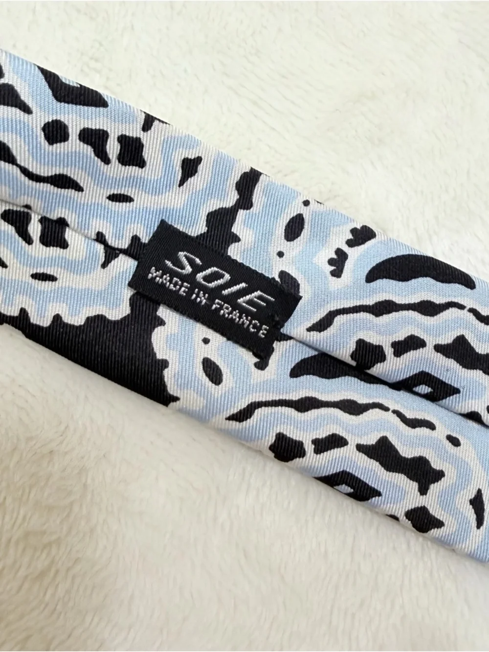 RARE Vintage Couture Maggy Rouff Paris 1950’s-1960’s‎ Silk Tie